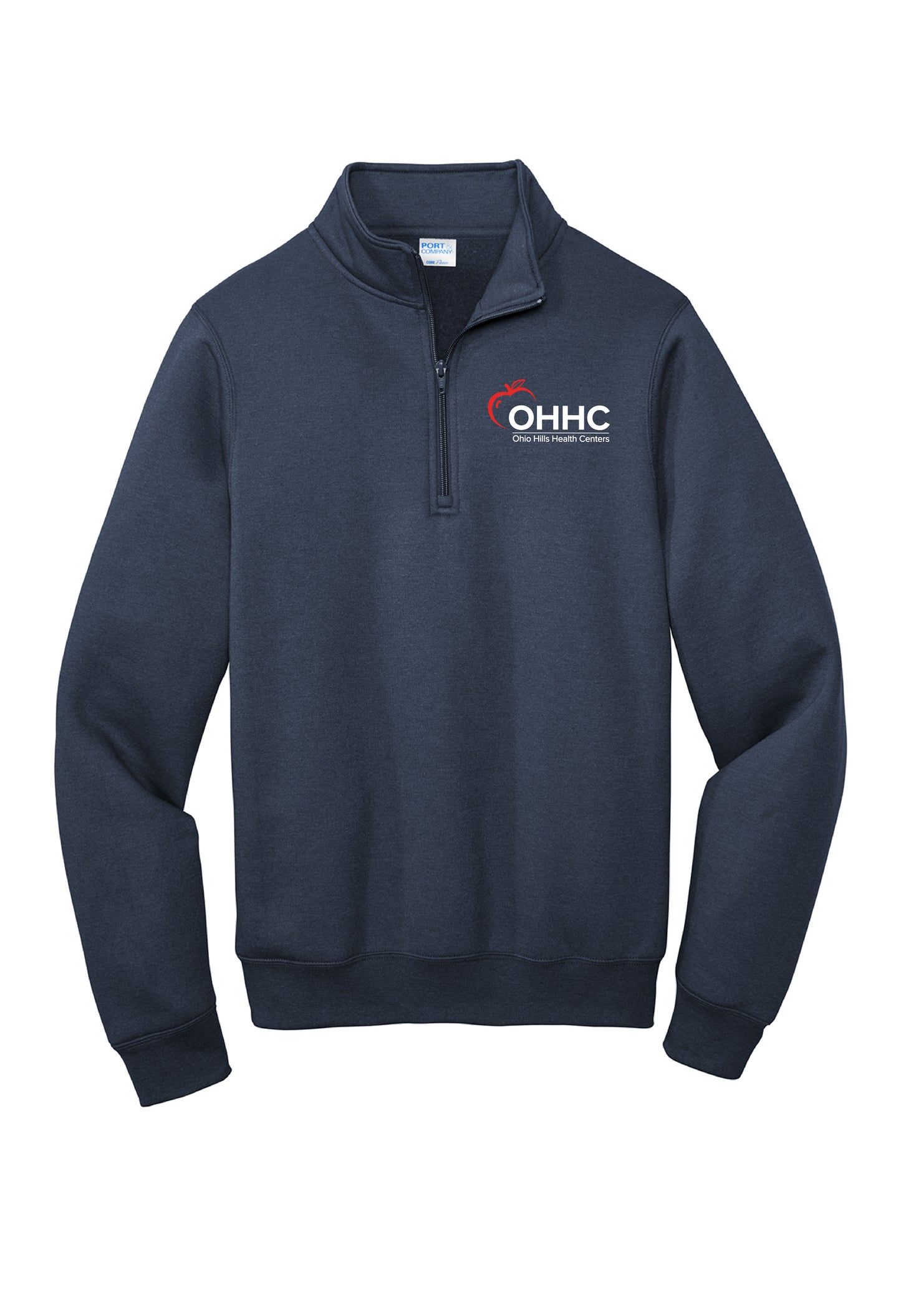 OHHC Port & Co Core Fleece 1/4-Zip Pullover Sweatshirt