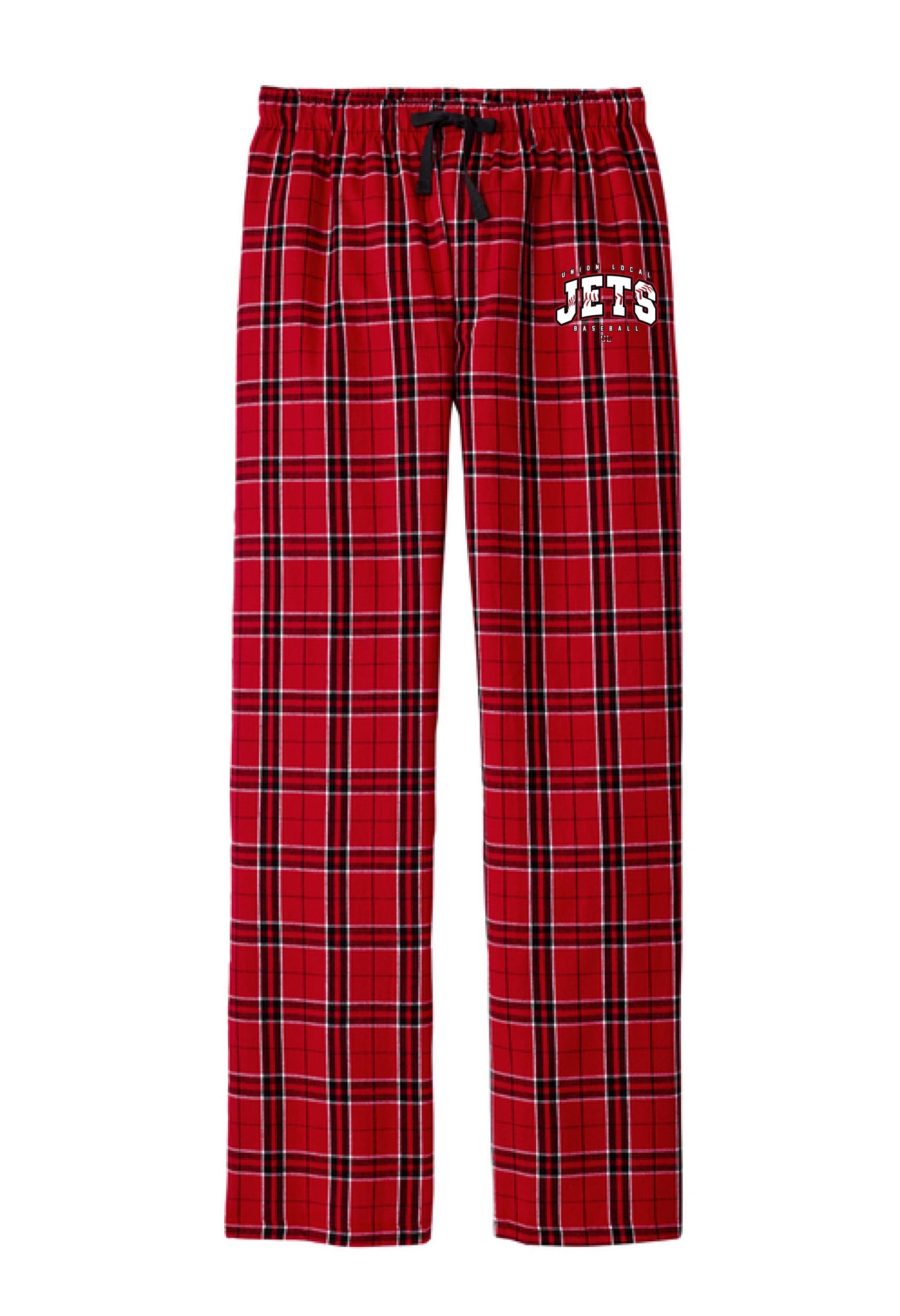 UL Jets Baseball Flannel Plaid Pants