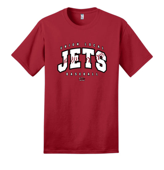 UL Jets Baseball Ring Spun Shirt