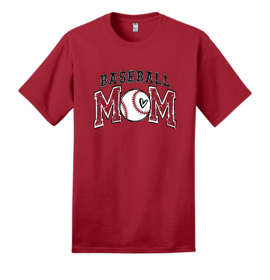 UL Jets Baseball MOM Ring Spun Shirt