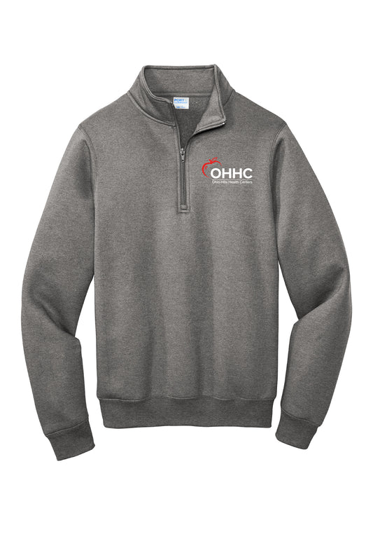 OHHC Port & Co Core Fleece 1/4-Zip Pullover Sweatshirt