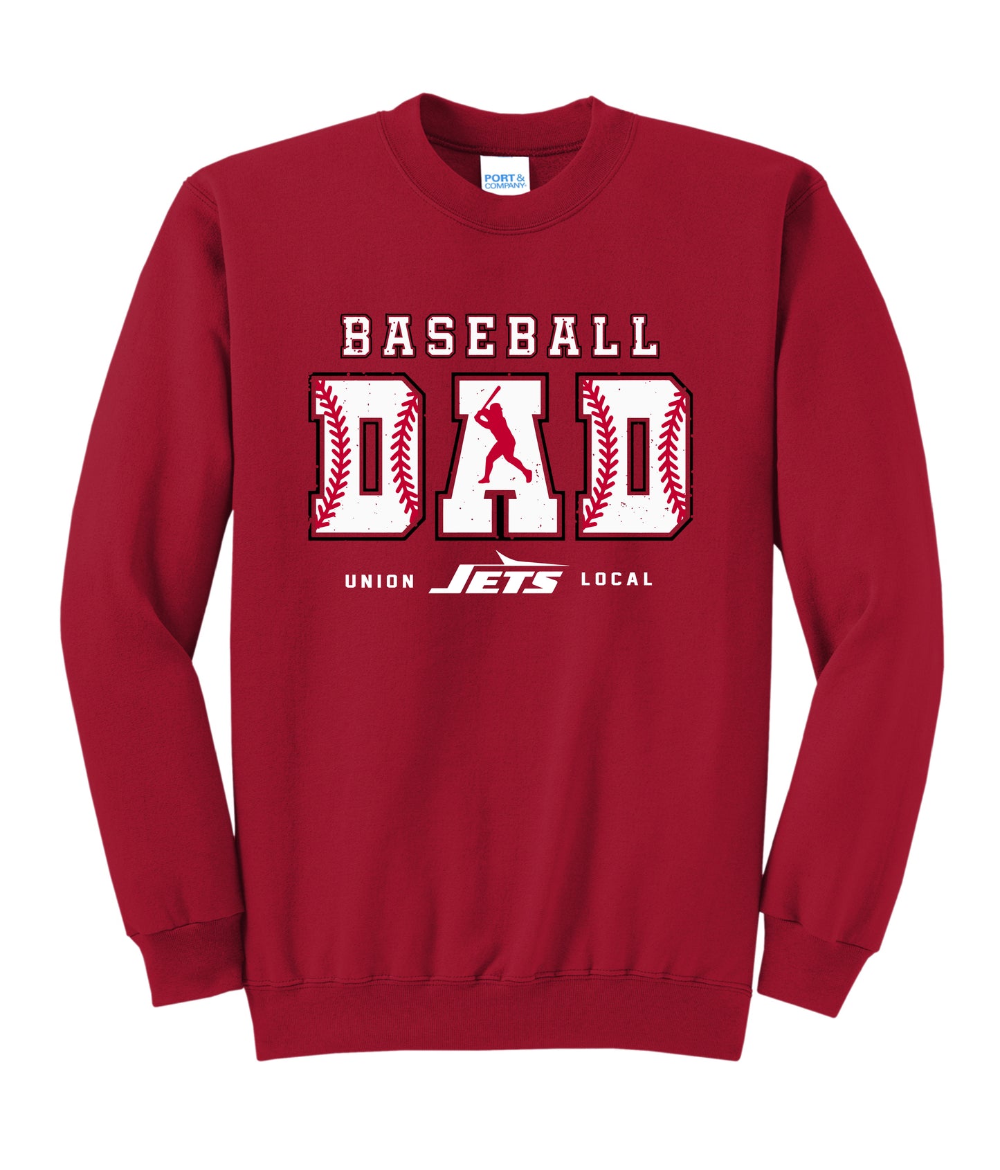 UL Jets Baseball DAD Crewneck