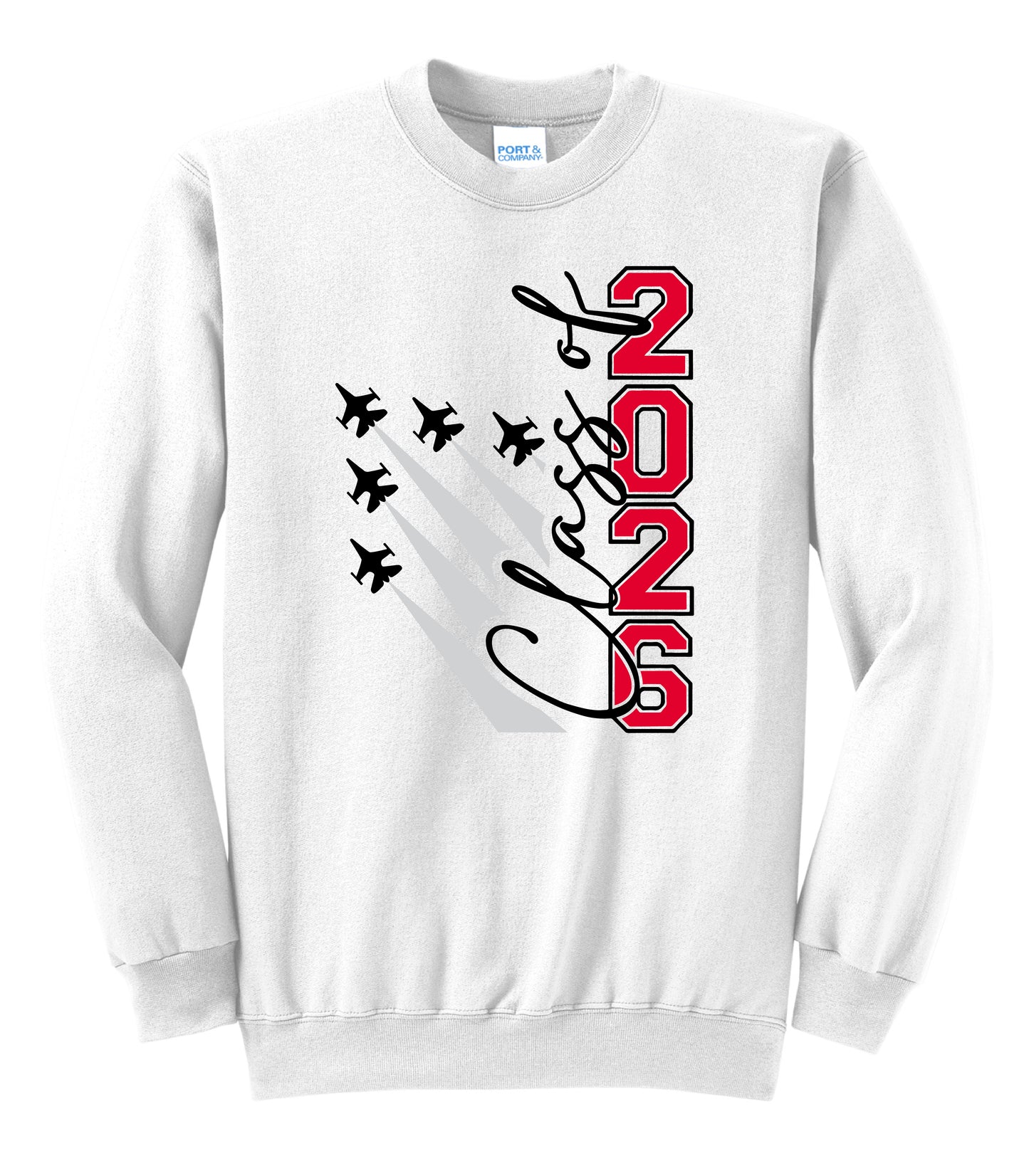 UL Senior '26 Crewneck Sweatshirt WHITE