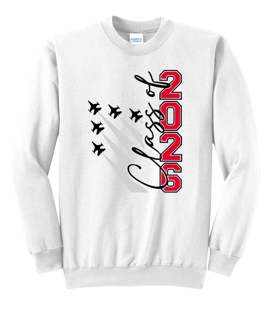 UL Senior '26 Crewneck Sweatshirt WHITE