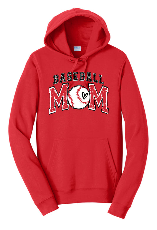 UL Jets Baseball MOM Fleece Hoodie